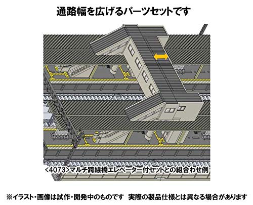 Tomytec Tomix N Gauge 4078 Multi-Aisle Width Expansion Set Diorama Supplies