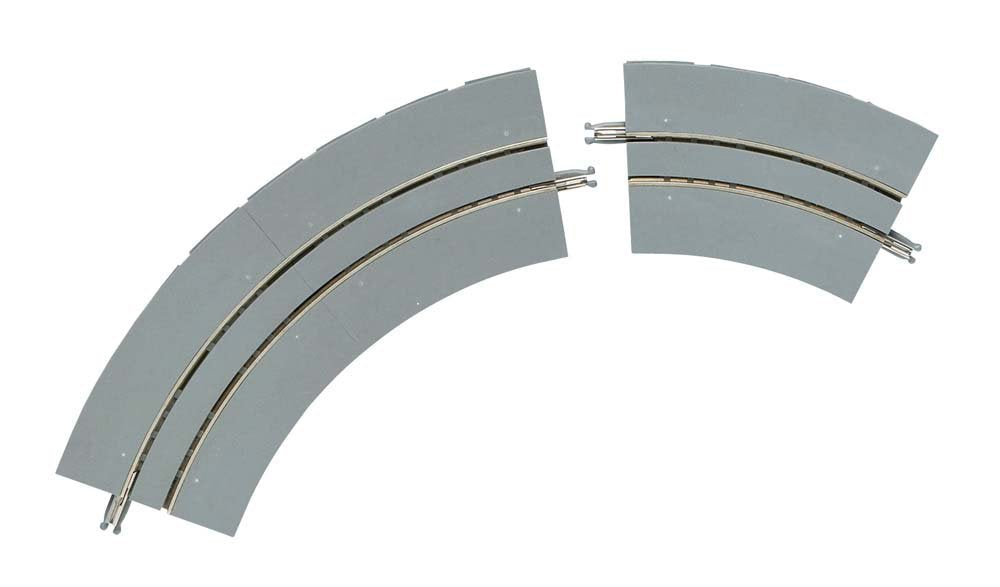 Tomytec Tomix N Gauge Tram Mini Curved Rail Set 30°60° 2 Each