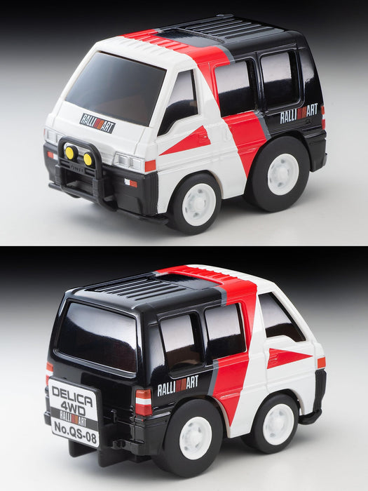 Modèle d'art de rallye 4WD Mitsubishi Delica Star Wagon 4WD de Tomytec Choro Qqs-08B