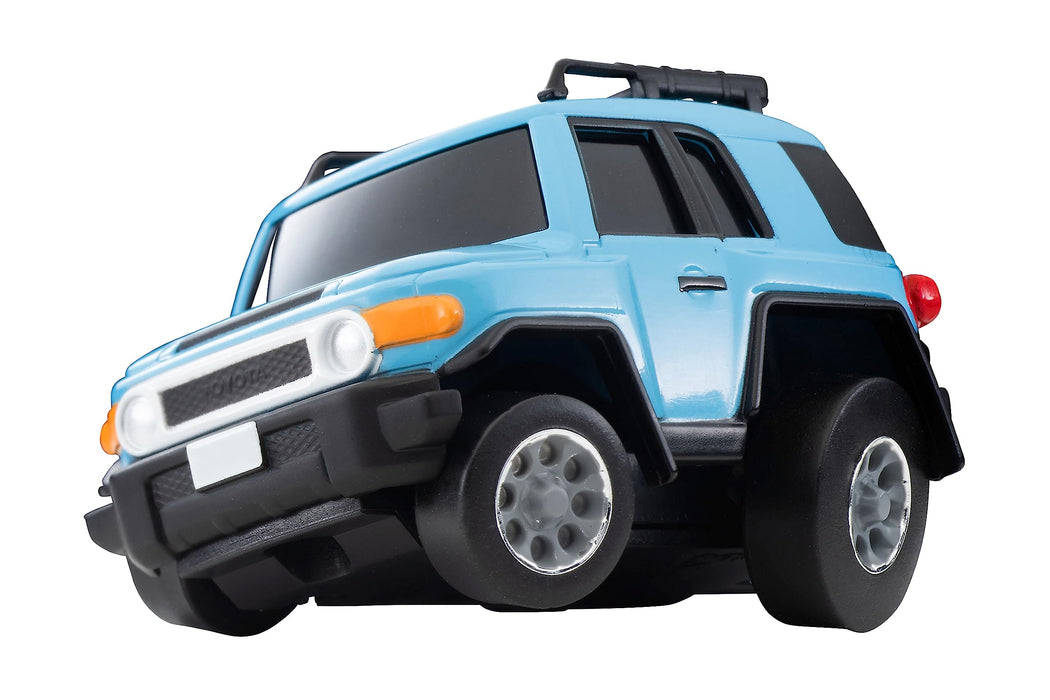 Modèle prêt à jouer Tomytec Choro Q Qs-07B Toyota FJ Cruiser Bleu