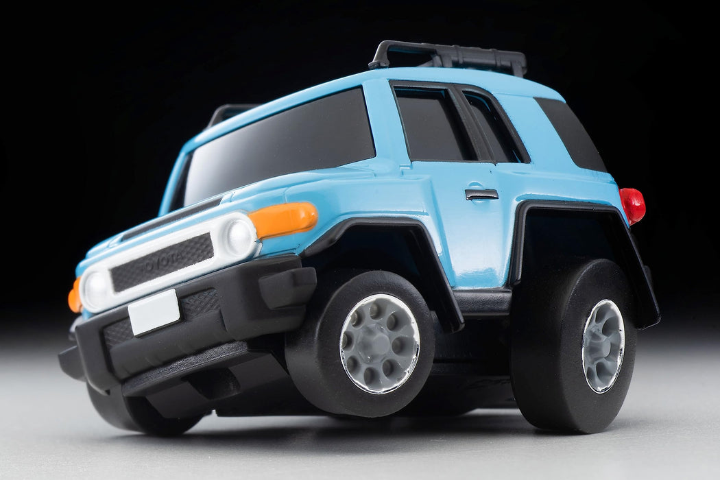 Modèle prêt à jouer Tomytec Choro Q Qs-07B Toyota FJ Cruiser Bleu