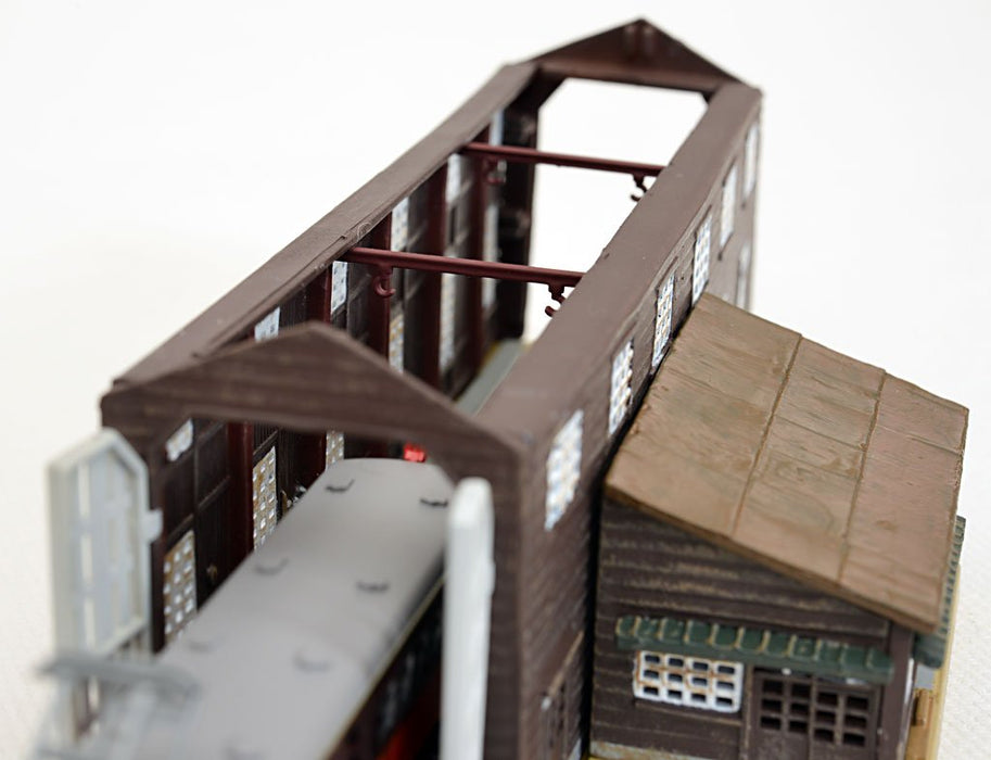 Tomytec Diorama Collection 021-3 Train Shed A3 - Detailed Model Supplies