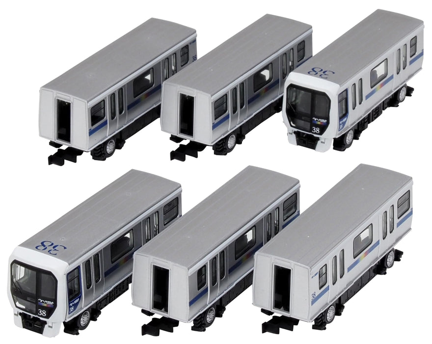 Tomytec Yurikamome 7300 Series 6-Car Set Diorama Supplies 332299