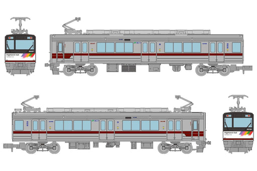Tomytec Tetsukore Alpico Kamikochi Line 20100 Series Train 2-Car Set Diorama