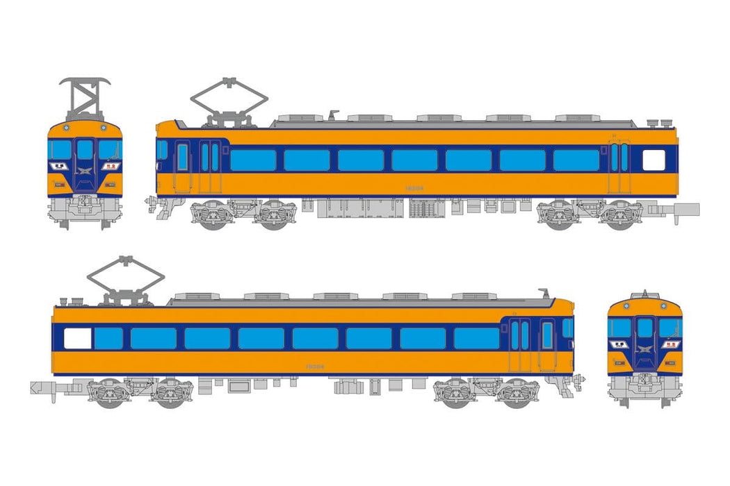 Tomytec Railway Collection Kinki Nippon Railway 18200 Series 2-Car Set