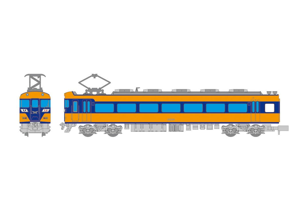 Coffret de 2 wagons de la série 18200 de la collection ferroviaire Tomytec Kinki Nippon Railway