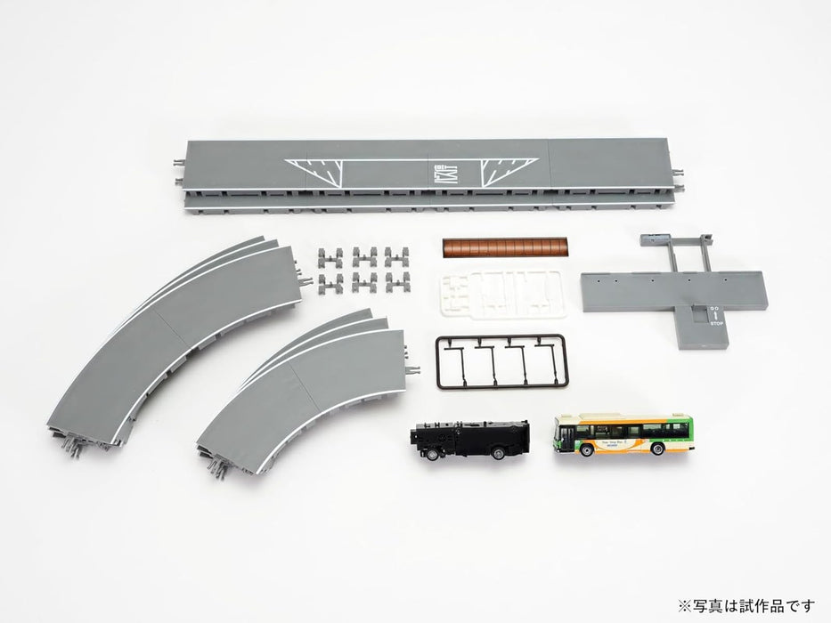 Tomytec Bus Collection Running System Set A4 Isuzu Elga Tokyo Diorama Supplies