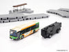 Tomytec Bus Collection Running System Set A4 Isuzu Elga Tokyo Diorama Supplies