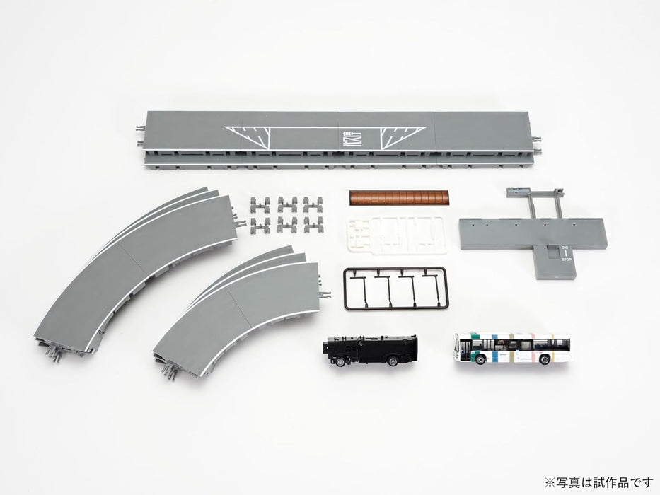 Tomytec Bus Collection Running System Set A5 Isuzu Erga Diorama Supplies