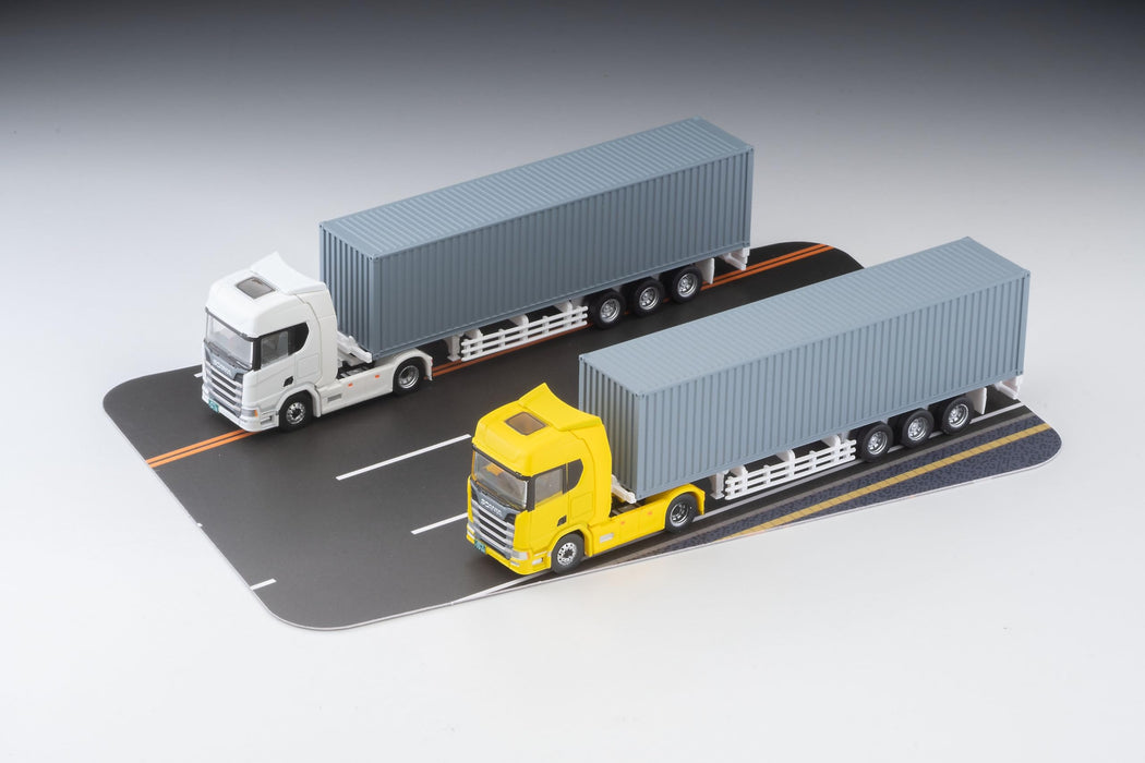 Fournitures pour diorama Tomytec Scania Trailer Set B | Collection de remorques Trecolle