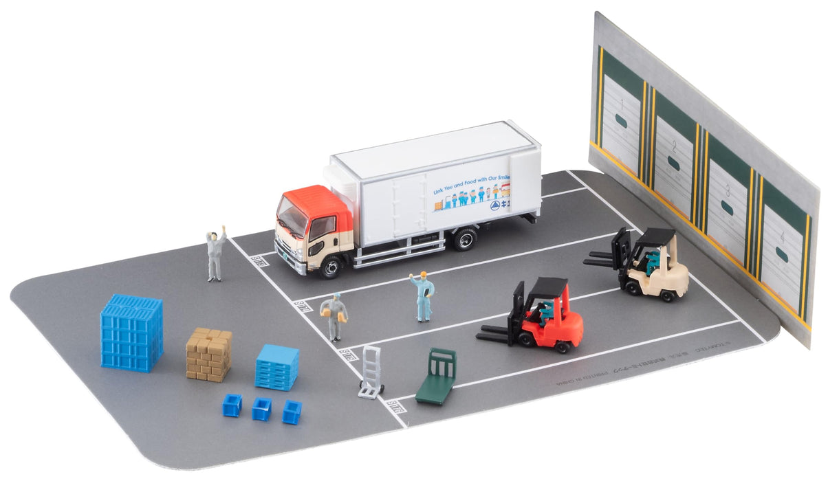 Tomytec Truck Collection Logistics Site Set B - Kyusobin Model