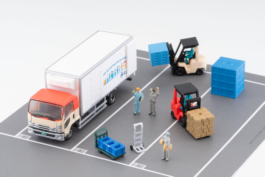 Tomytec Truck Collection Logistics Site Set B - Kyusobin Model