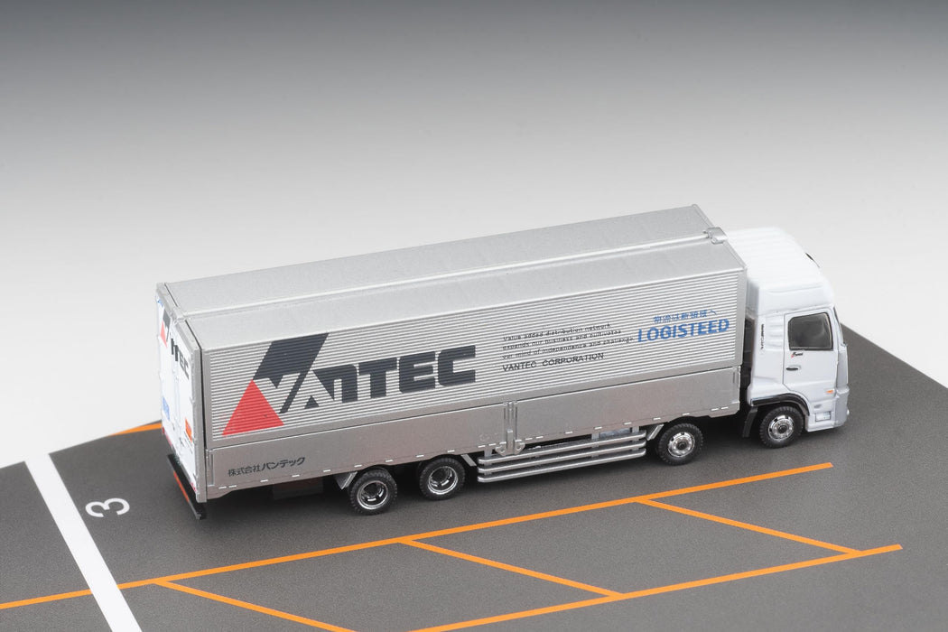 Ensemble de fourgonnettes à ailes pour site logistique de collecte de camions Tomytec G Vantech