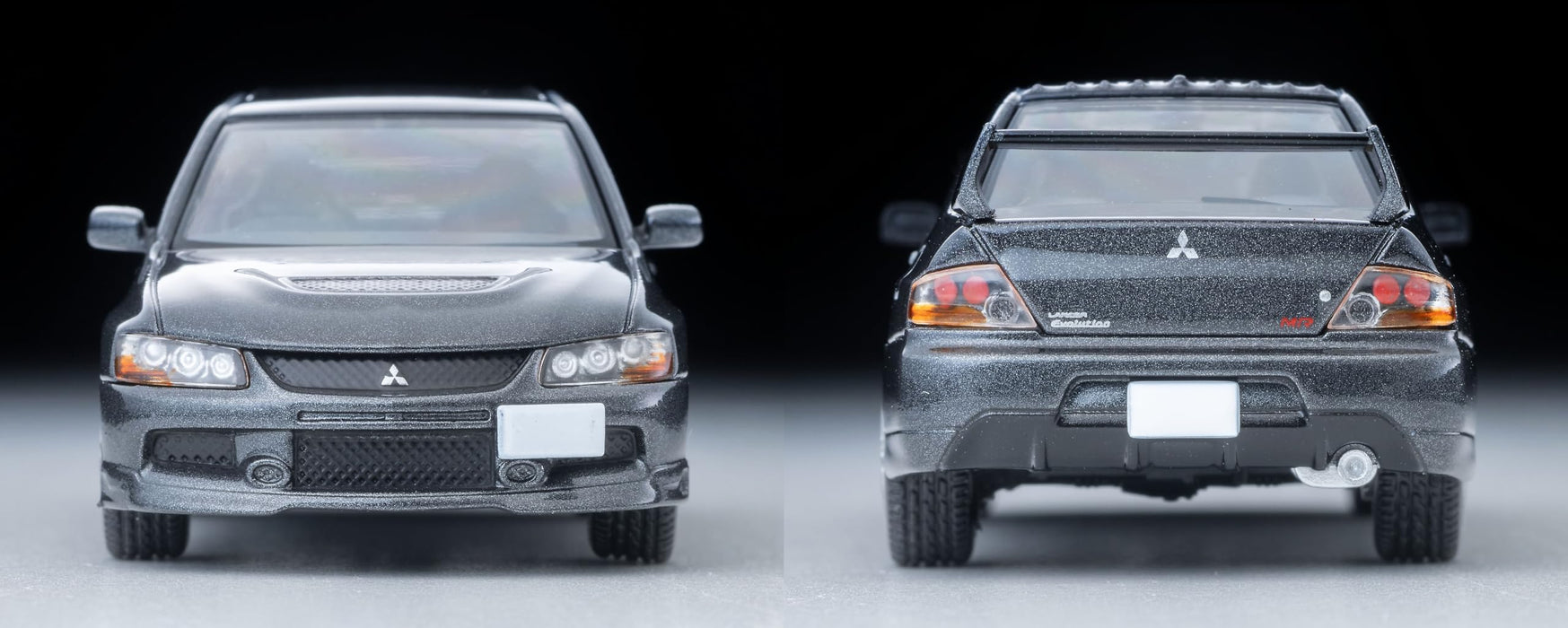 Tomytec Tomica Lancer Evolution IX MR Gray 1/64 Scale Model 2006 Edition