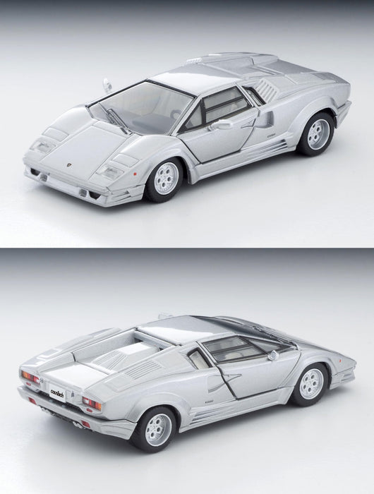 Tomytec Tomica Limited Vintage Neo Lamborghini Countach 25. Jahrestag Silber