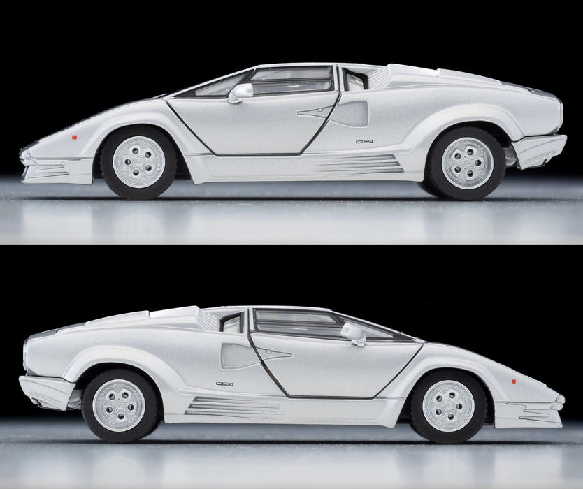 Tomytec Tomica Limited Vintage Neo Lamborghini Countach 25. Jahrestag Silber