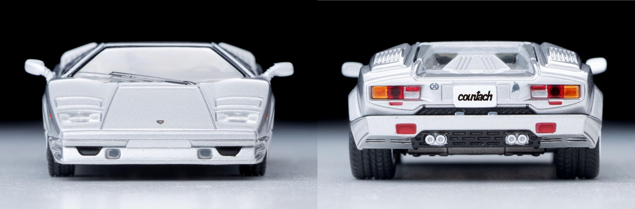 Tomytec Tomica Limited Vintage Neo Lamborghini Countach 25th Anniversary Silver