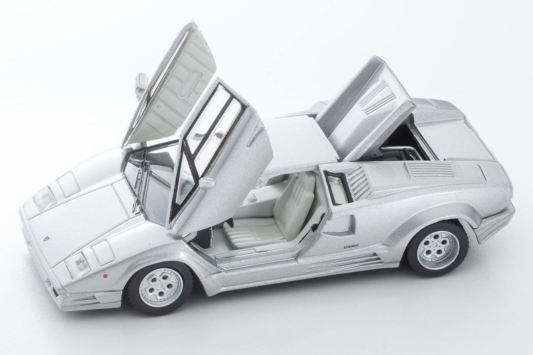 Tomytec Tomica Limited Vintage Neo Lamborghini Countach 25. Jahrestag Silber