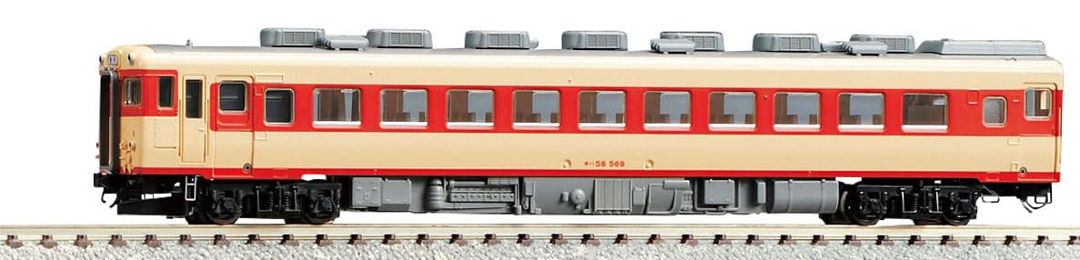 Modèle de voiture diesel climatisée Tomytec Tomix N Gauge Kiha 58 série 400