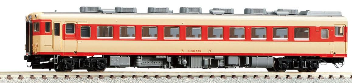 Voiture diesel climatisée Tomytec Tomix N Gauge Jnr Kiha 58 série 400