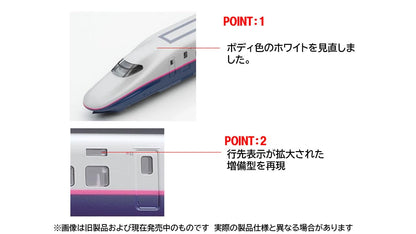 Tomytec Tomix N Gauge JR E2 1000 Series Model Train Set 98899