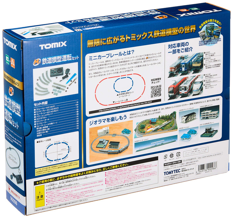 Coffret de fonctionnement miniature de chemin de fer miniature Tomytec Tomix N Gauge 90098