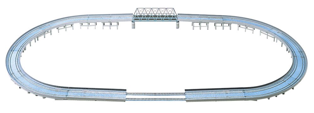 Tomytec Tomix N Gauge Elevated Double Track Intersection Set 91074 Mod