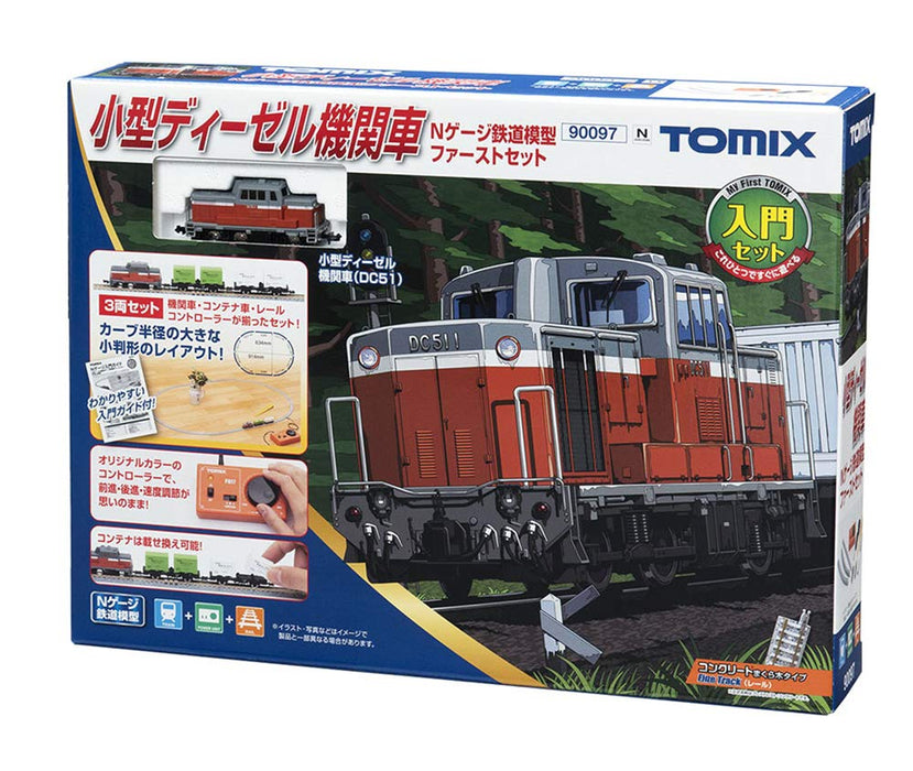 Tomytec Tomix N Spur Kleine Diesellokomotive Modelleisenbahn-Set 90097