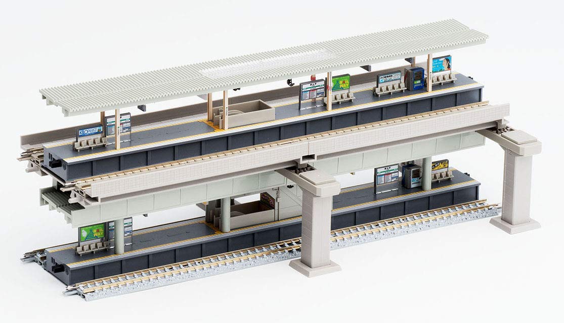 Extension de station à double voie surélevée Tomytec Tomix N Gauge 91044 Fournitures pour modèles