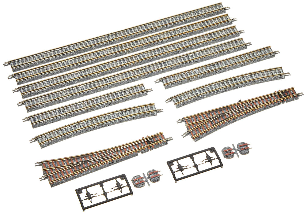 Ensemble de rails Tomytec Tomix N Gauge, modèle de revêtement B 91025