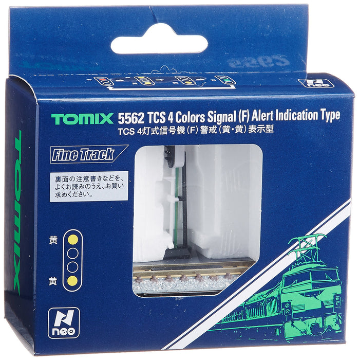 Modèle de chemin de fer Tomytec Tomix N Gauge Tcs 4-Light Signal Yellow 5562