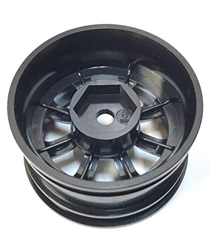 Tamiya Mini 8mm Offset Deep Face Black Watanabe Wheel - Top Line Tmw-081Bk