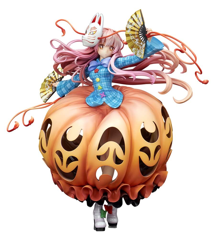 Ques Q Touhou Project Kokoro Hatano Light Arms Edition 1/8 Figure- Japan Figure Store - #1 Bring To You The Best Japanese Goods