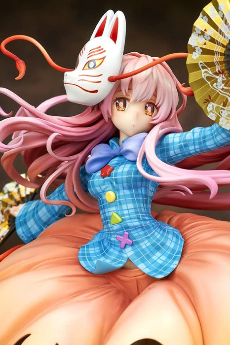 Figurine Ques Q Touhou Project Kokoro Hatano Light Arms Edition 1/8