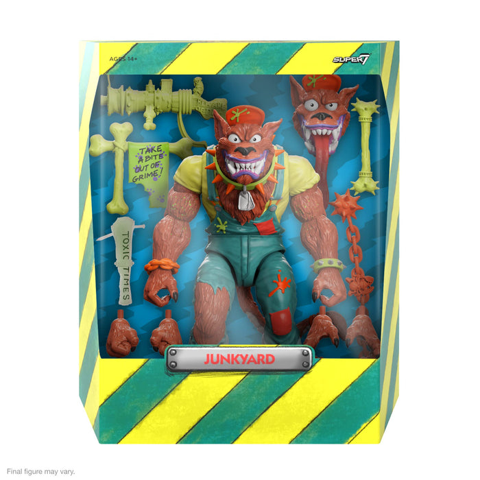 Super 7 Toxic Crusaders Junkyard 7 Inch Action Figure Ultimate Collection