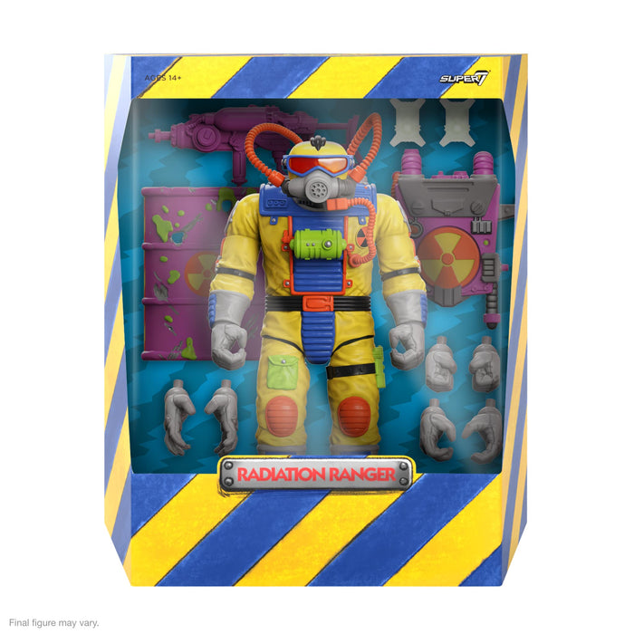 Super 7 Toxic Crusaders Radiation Rangers 7 Inch Action Figure Ultimate Edition