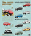 F-TOYS 1/64 Toyota Land Cruiser Collection 10 Pack Complete Box- Japan Figure Store - #1 Bring To You The Best Japanese Goods