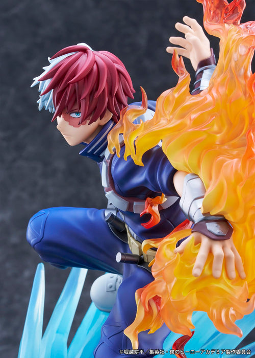 Tomytec My Hero Academia Shoto Todoroki Figure 1/7 Scale Painted Finish