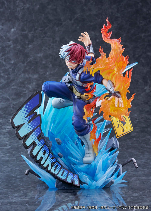 Figurine Tomytec My Hero Academia Shoto Todoroki 1/7 finition peinte