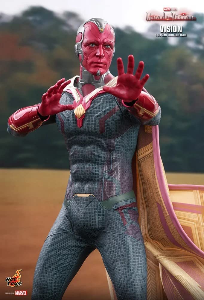 Hot Toys Vision 1/6 Scale Figure - TV Masterpiece Wandavision Red Collectible