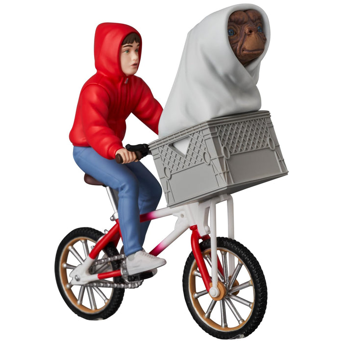 Medicom Toy UDF ET The Extra-Terrestrial ET & Elliott with Bicycle Collectible