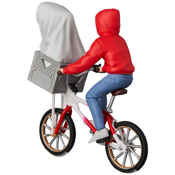 Medicom Toy UDF ET The Extra-Terrestrial ET & Elliott with Bicycle Collectible