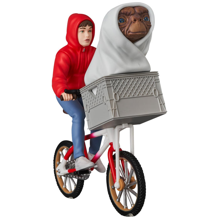 Medicom Toy UDF ET The Extra-Terrestrial ET & Elliott with Bicycle Collectible