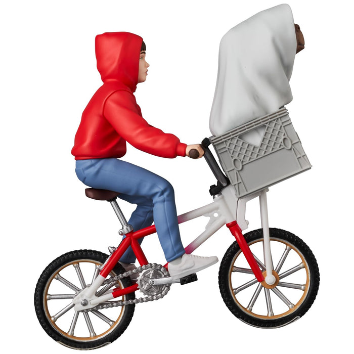 Medicom Toy UDF ET The Extra-Terrestrial ET & Elliott with Bicycle Collectible