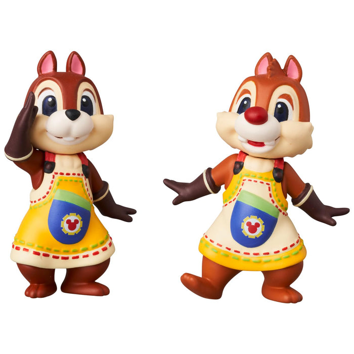 Medicom Toy Kingdom Hearts II Chip N Dale 2 Piece Figure Set Udf Collection