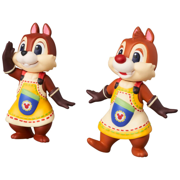 Medicom Toy Kingdom Hearts II Chip N Dale 2 Piece Figure Set Udf Collection