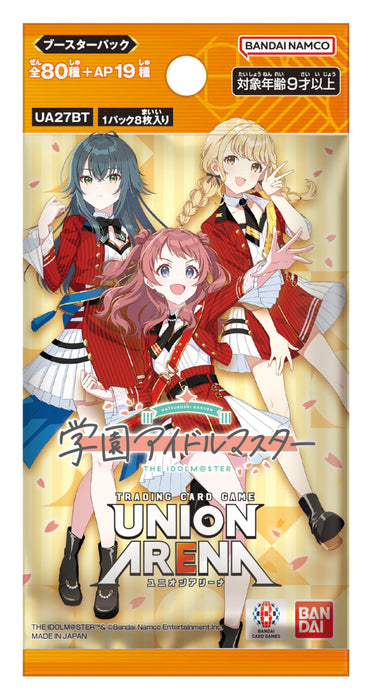 Herds Union Arena Trading Card Game Booster Box Gakuen Idolmaster 16 Packs