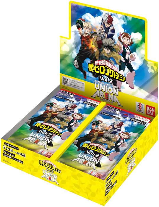 Herds Union Arena My Hero Academia Vol 2 Booster Box Japanese Trading Cards