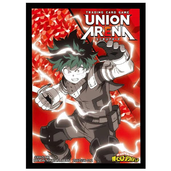 Herds Union Arena Card Sleeve Boku No Hero Academia Bandai Trading Card Game