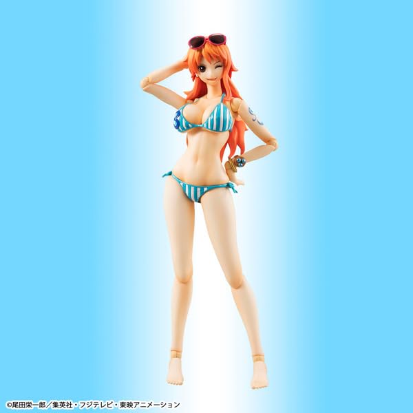 Megahouse Variable Action Heroes One Piece Nami Summer Vacation Figure